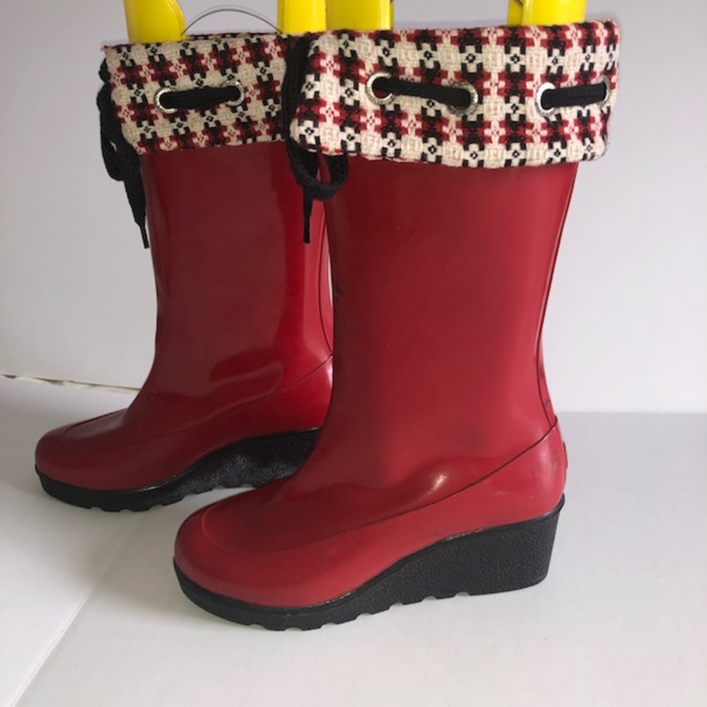 Ladies Sperry Wedge Boots